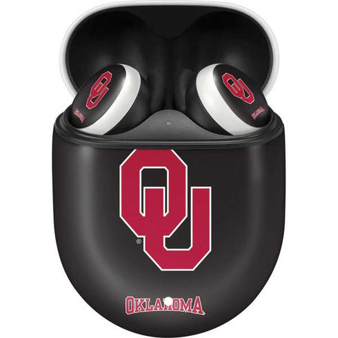 University of Oklahoma Sooners Black Google Pixel Buds Skin